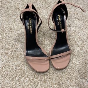 Saint Laurent ankle strap sandal